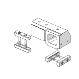 Fixing elements for gantry systems - Right bracket