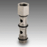 Fitting D10 double rod female