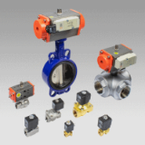 Process valves multiple fluids