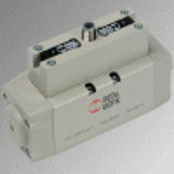 Valves ISO 5599/1 solenoid/pneumatic series ISV with M12 connector